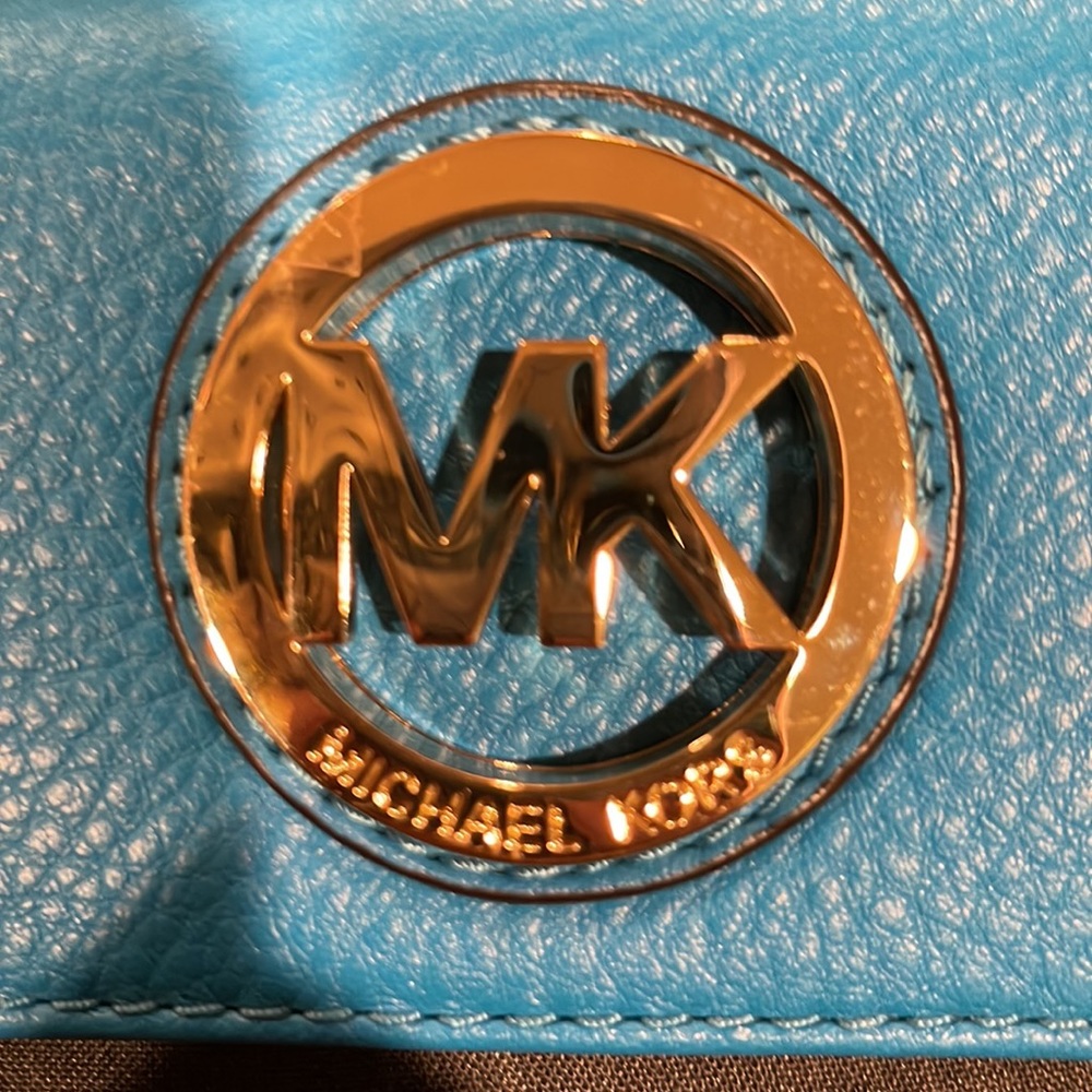 MICHEAL KORS LEATHER CARD CASE
